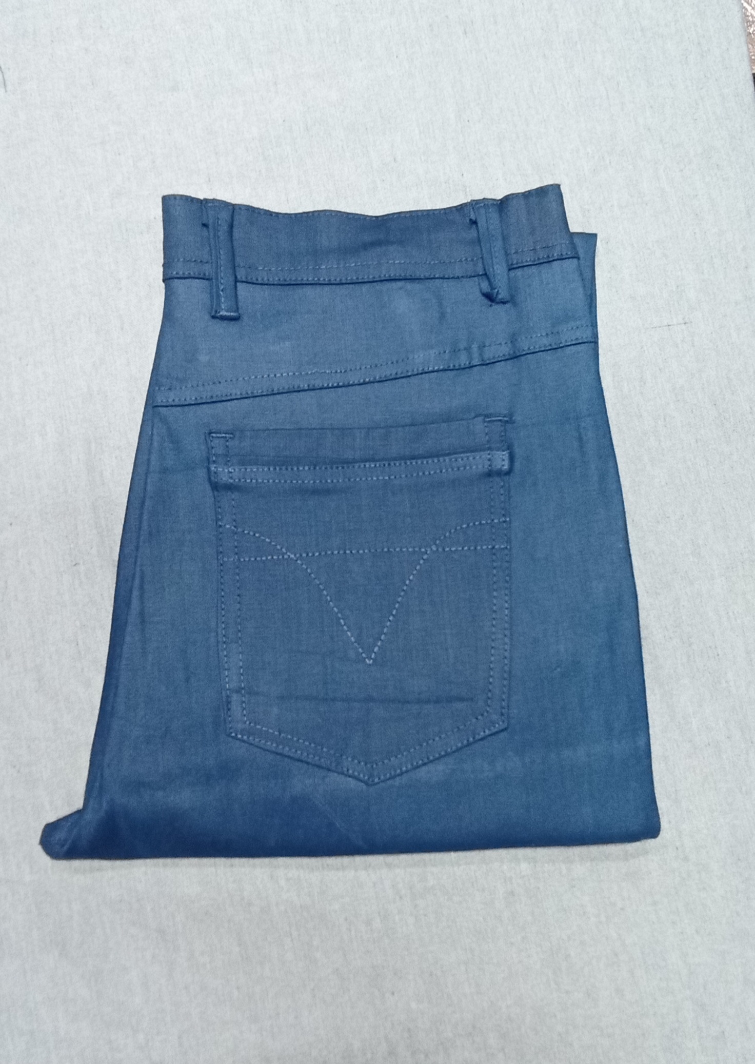 Gabardine Pant 34 - Deep Nabi Blue